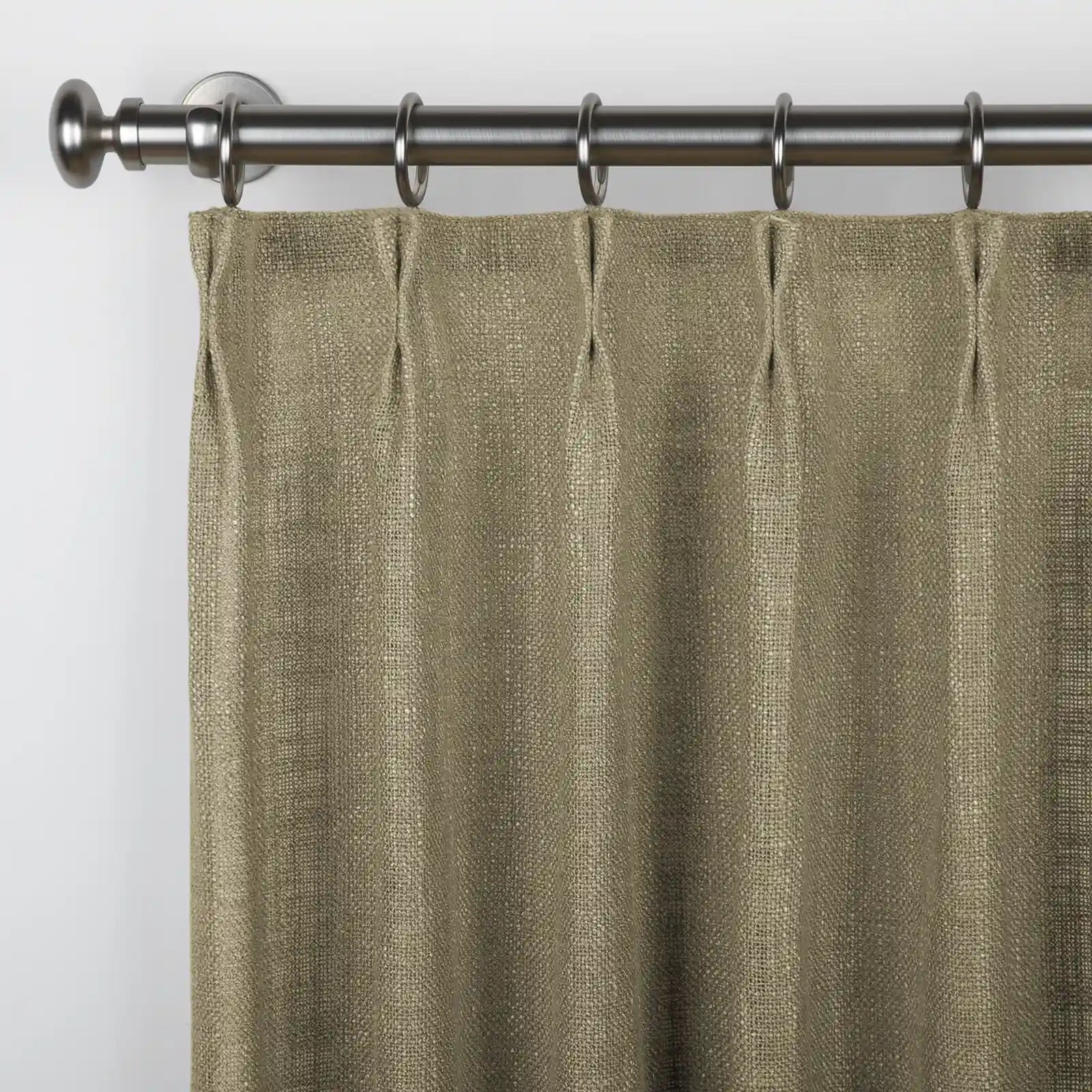Stella Open Weave Semi Sheer Curtain Pleated - Image 37