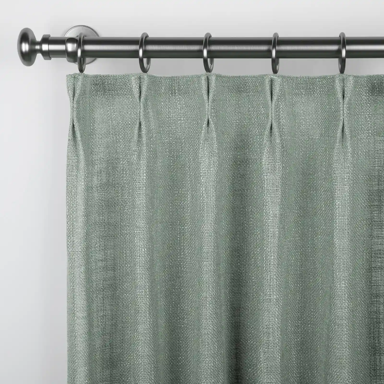 Stella Open Weave Semi Sheer Curtain Pleated - Image 45
