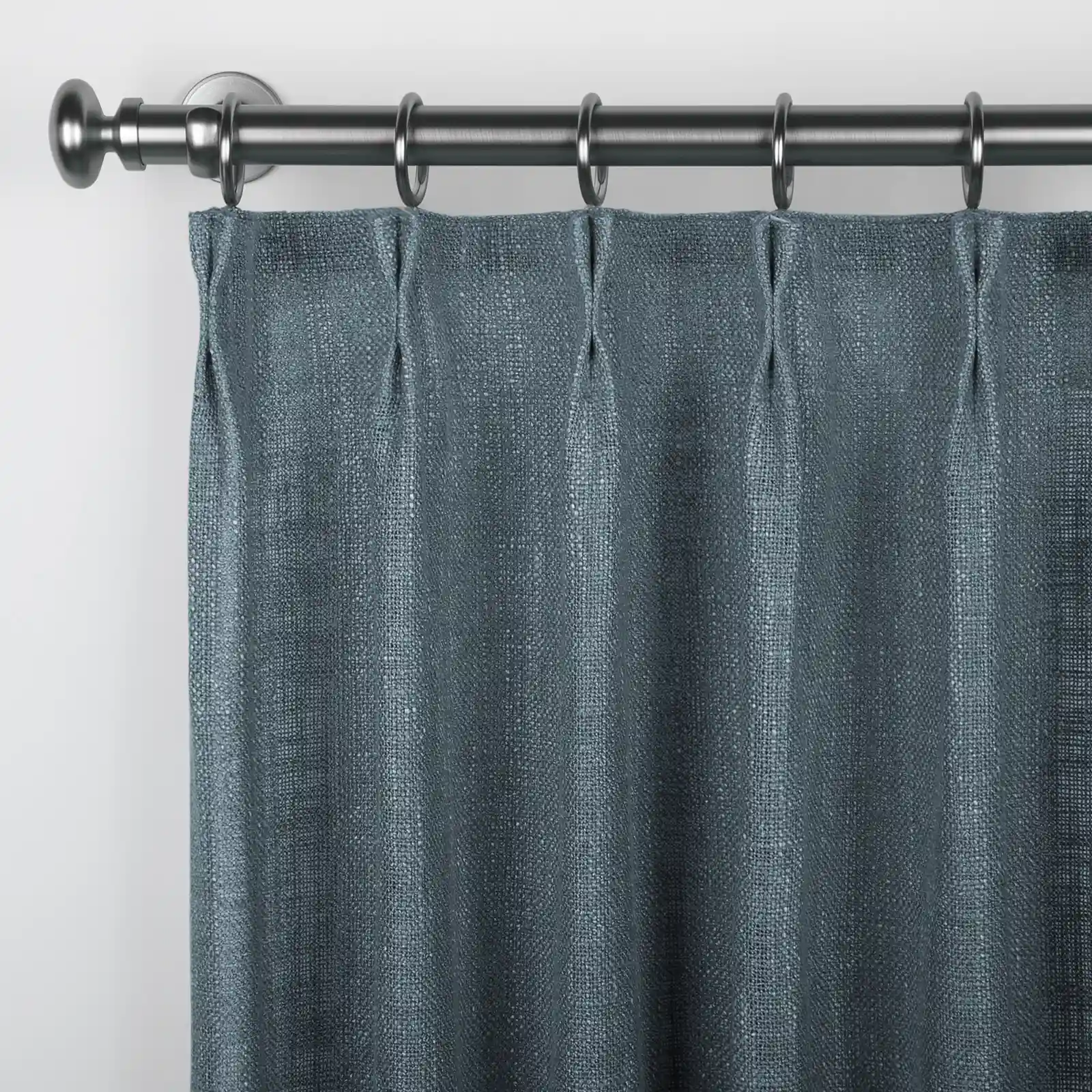 Stella Open Weave Semi Sheer Curtain Pleated - Image 49