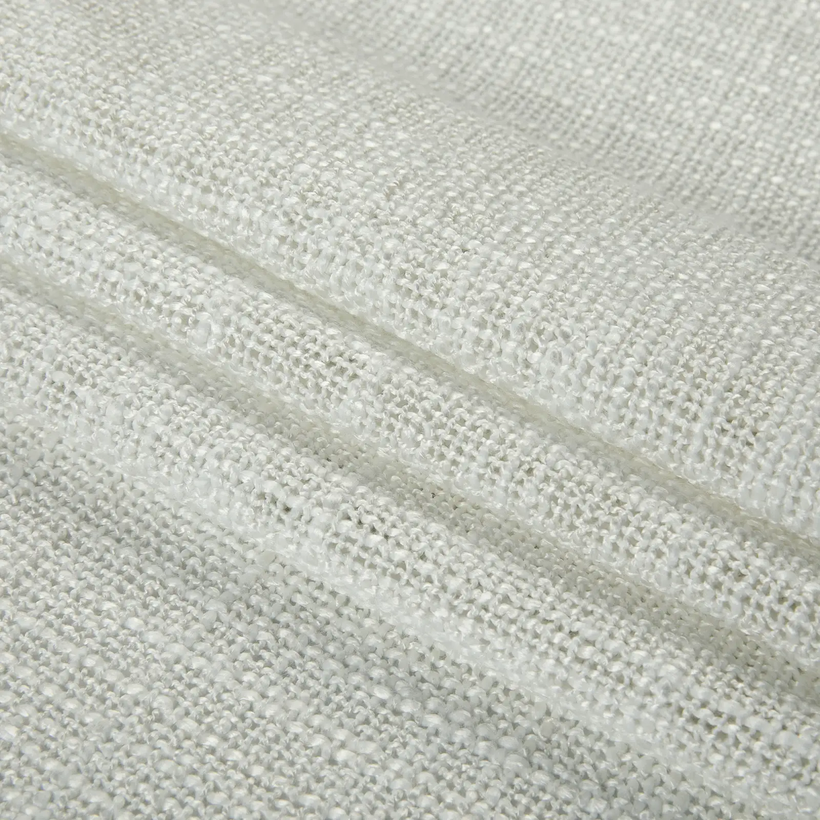 Stella Open Weave Semi Sheer Curtain Pleated - Image 5