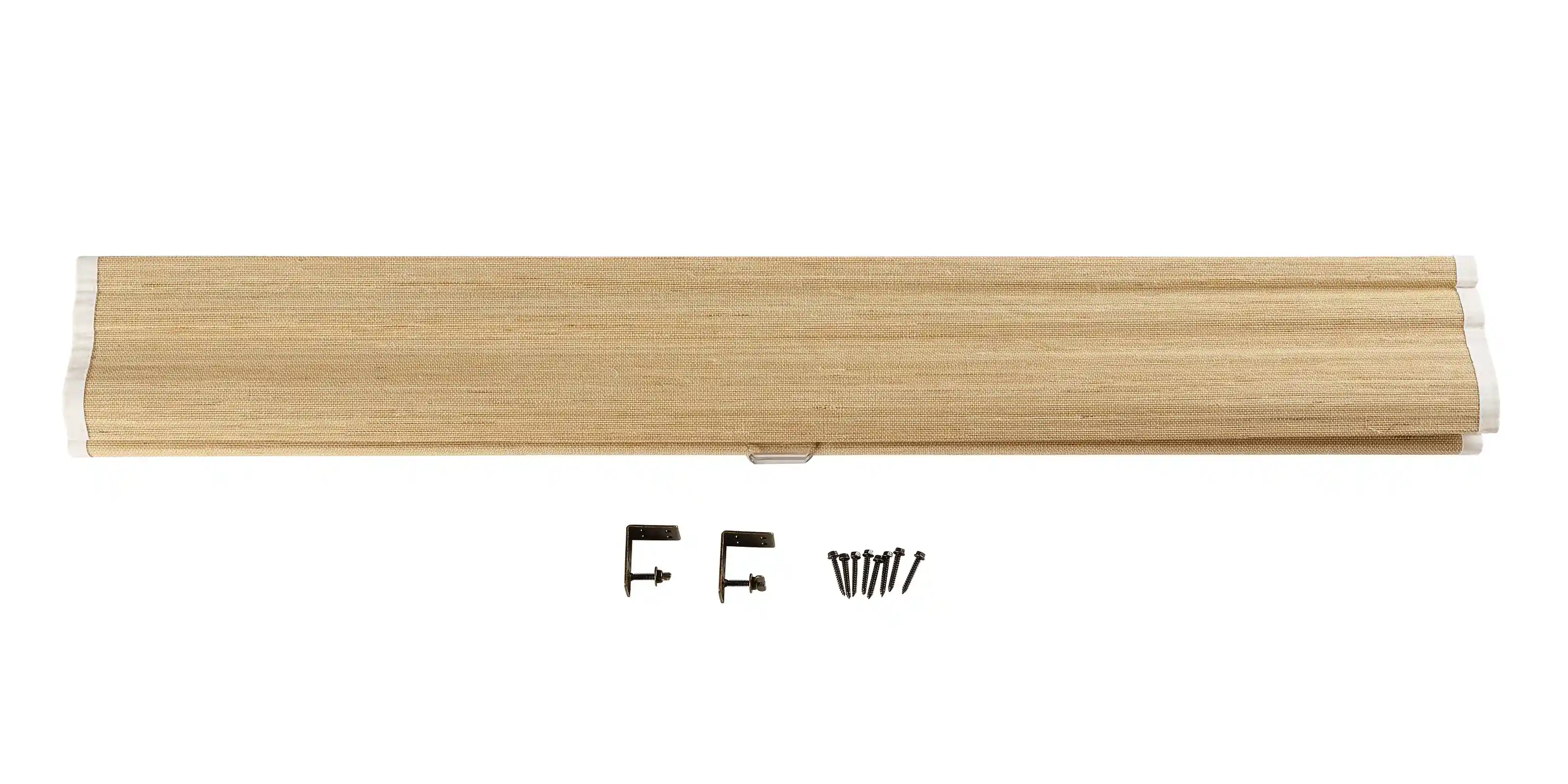 Sybil Bamboo Roman Shade - Beige - Image 9
