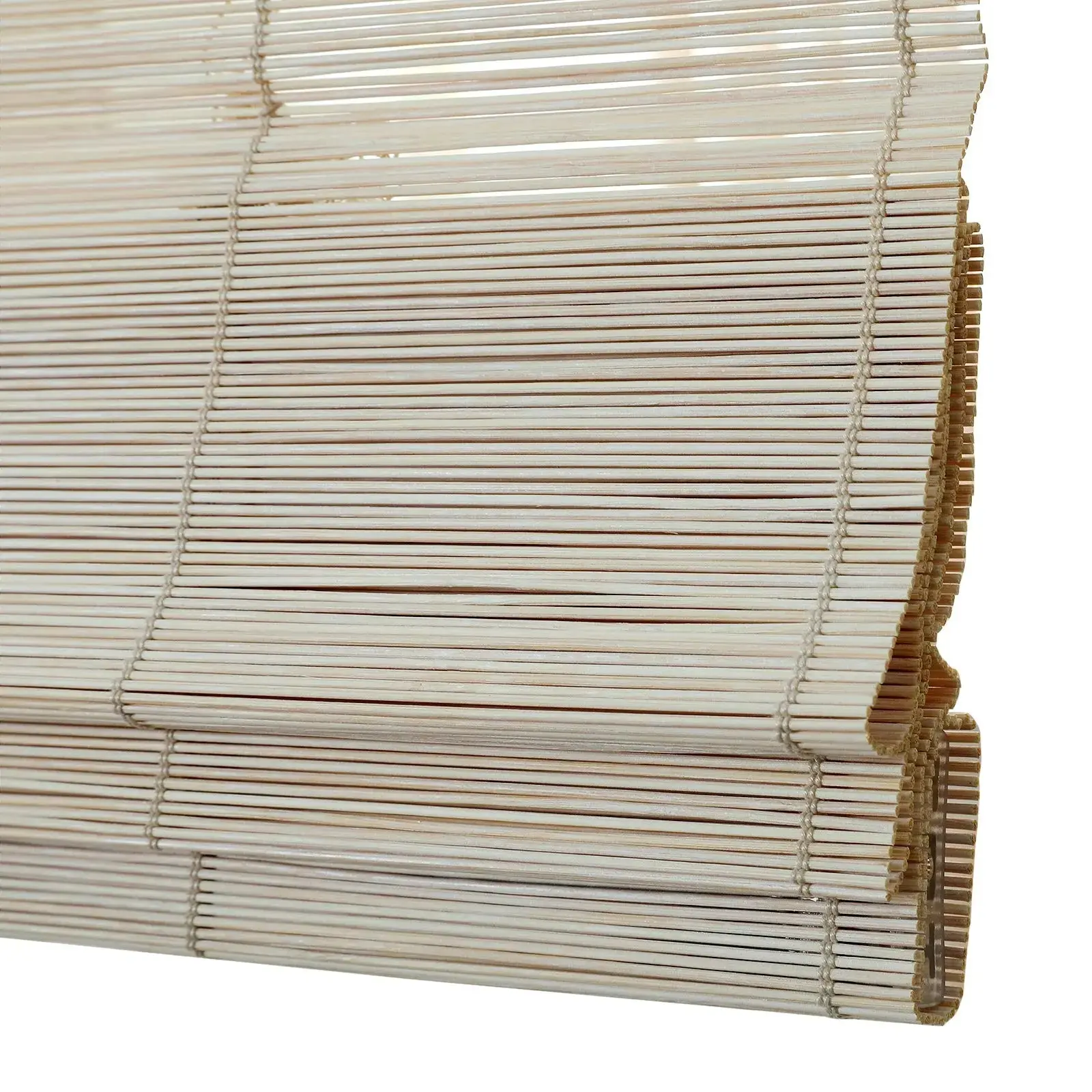 Sybil Bamboo Roman Shade Cordless - Image 13