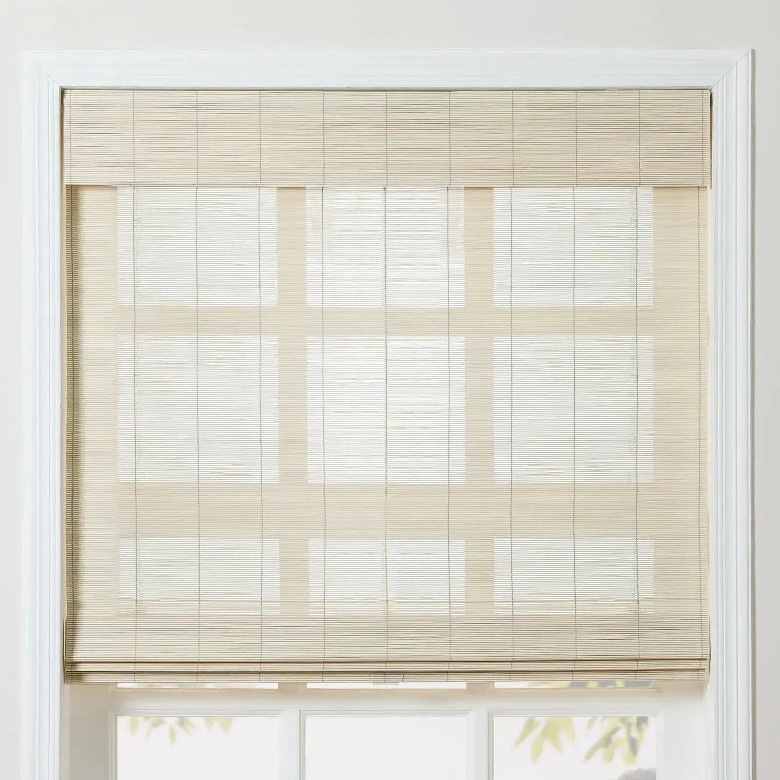 Sybil Bamboo Roman Shade Cordless - Image 7