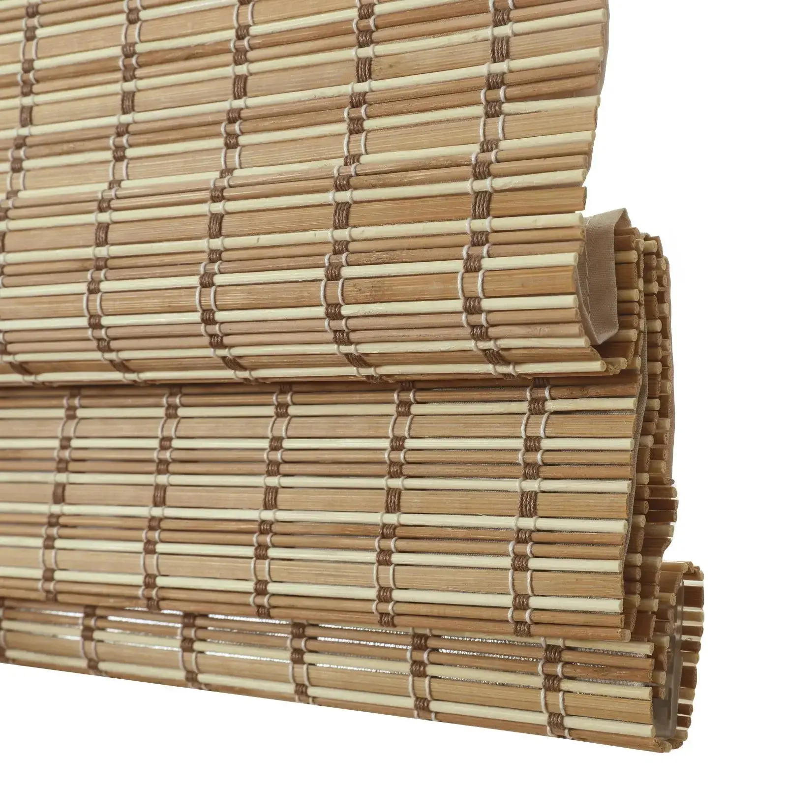 Sybil Bamboo Roman Shade Cordless - Image 58