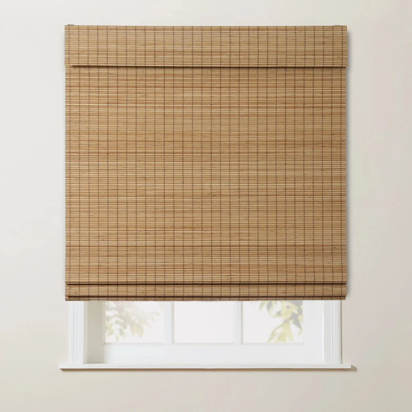 Sybil Bamboo Roman Shade - Flax - Image 16
